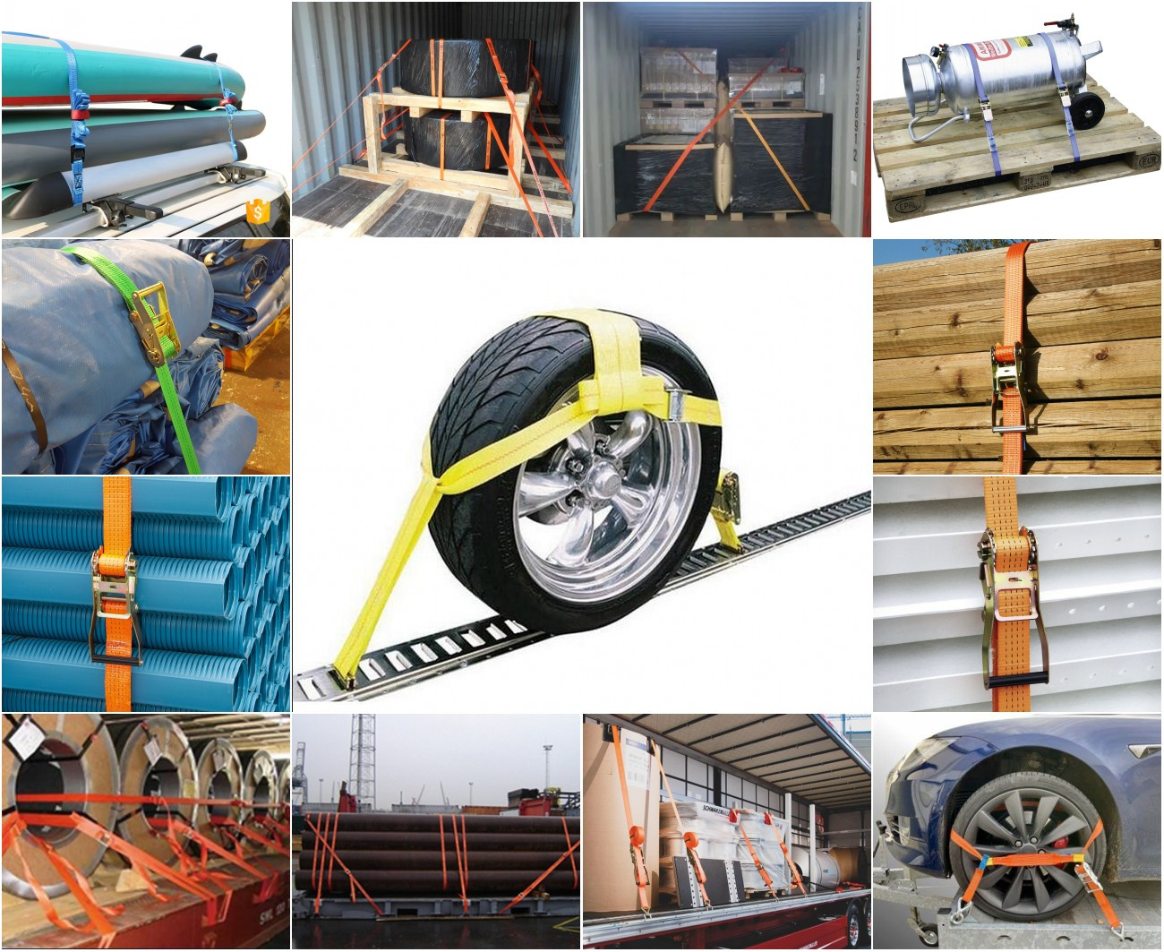 lashing strap application