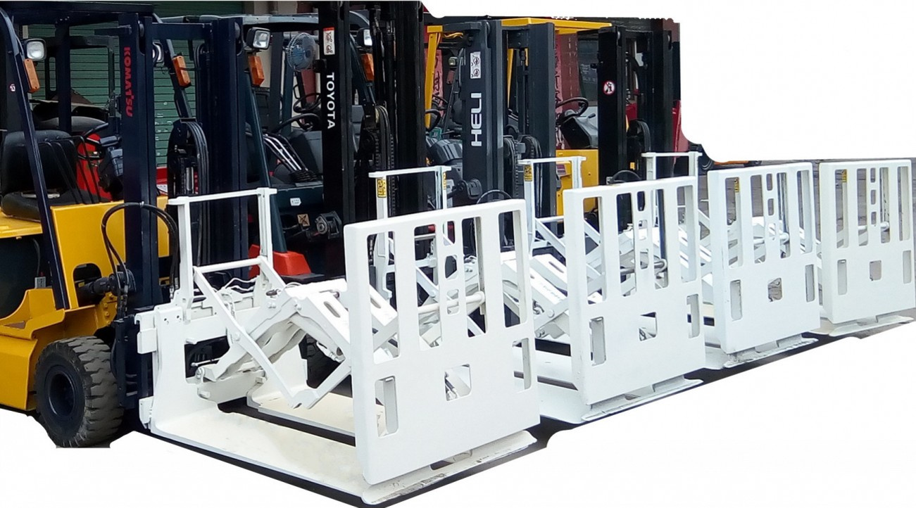 forklift push pull device