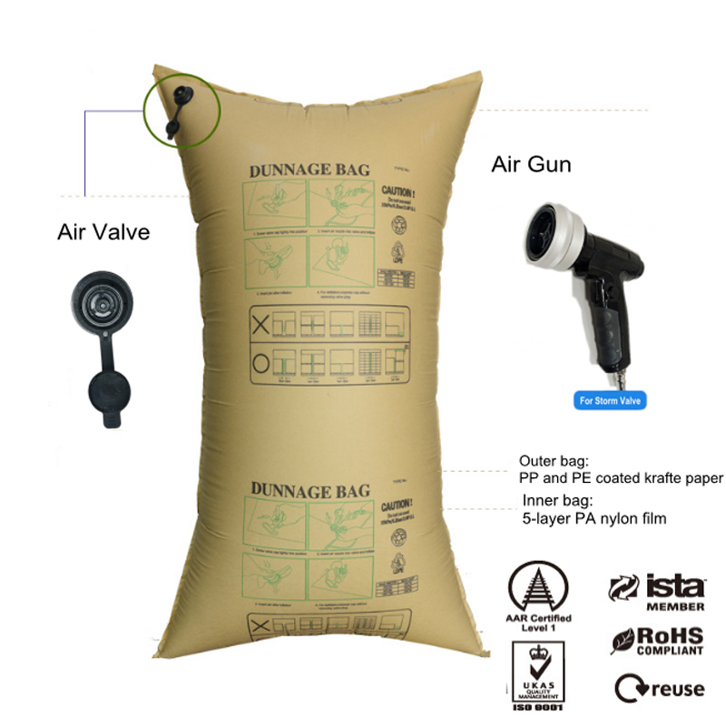 Durable Container Kraft Dunnage Air Bag