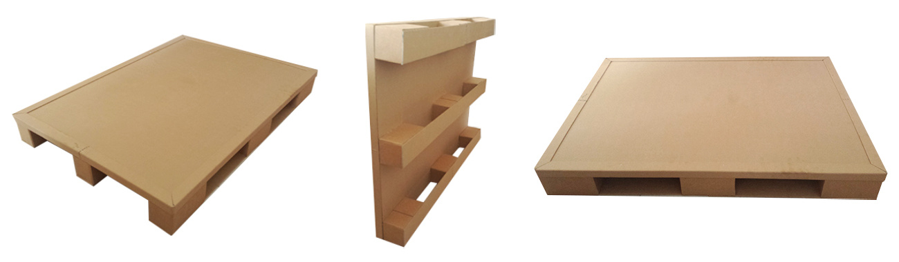 2 cardboard pallet